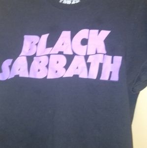 Black sabbath concert tee mens L